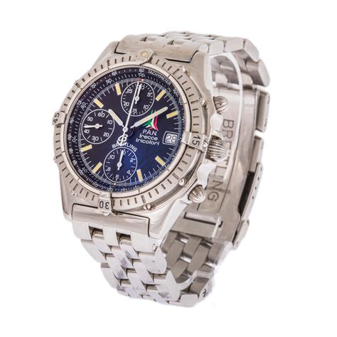 breitling chronomat serie-a13050 limited edition 100m|breitling pan frecce tricolori.